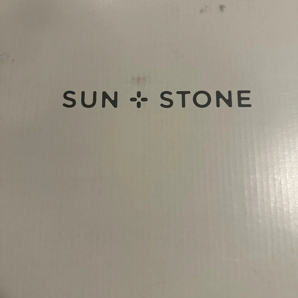 NWT SUN + STONE Elegant Black Ankle Boots - Picture 5 of 5